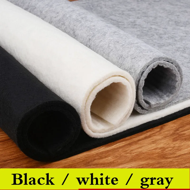 Chinese Calligraphy Felt Pad Ink Painting Thicken Fiber Woolen Felt Pad Beginner Calligraphy Brush Writing Painting Table Mat images - 6