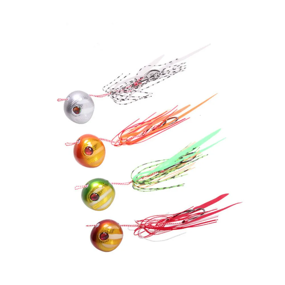 

1 шт. свинцово-кислотная приманка 40 г-150 г фосфоресцирующая японская морская рыболовная Люминесцентная свинцово-кремнеземная рыболовная приманка