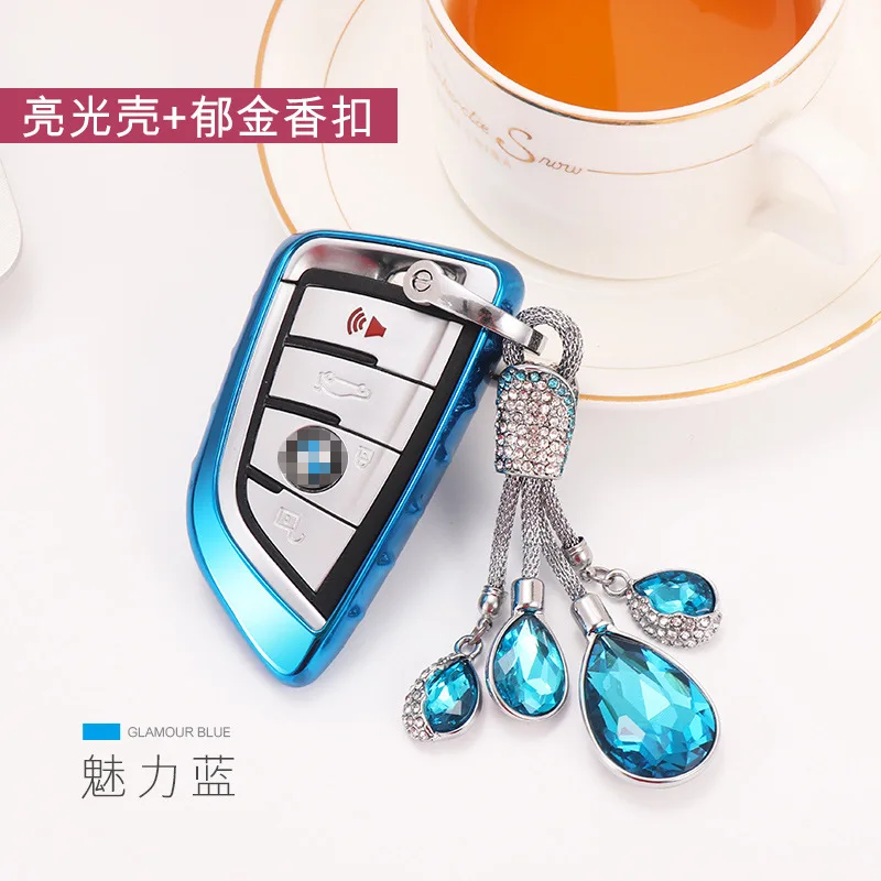 

SK33 2019 New General Crystal Keyboard Chain Tulip Hanger Remote Control Keyboard Button High-end Manufacturers Direct Selling