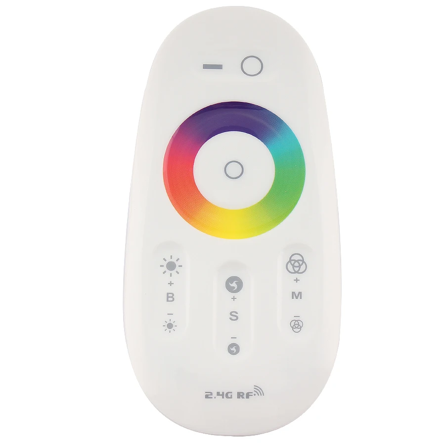 

RGBWW RGBW Controller Touch Screen LED RGBW Controller 2.4G Wireless DC 12 24V Touch RF RGBW Led Remote Control For LED Strip