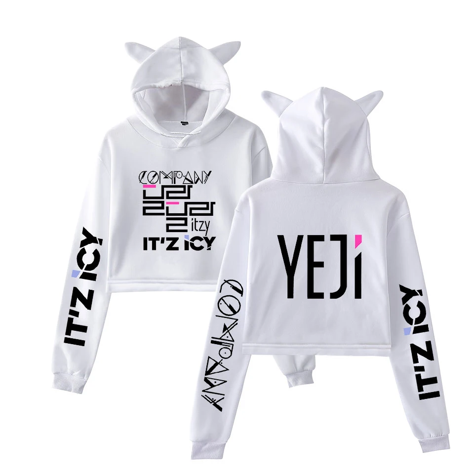 ITZY толстовка с капюшоном Dragon Ball Harajuku Kawaii худи с кошкой в Корейском стиле пуловеры женские укороченные толстовки лето и осень