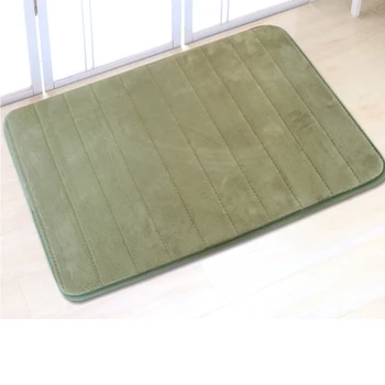 

1PCS 40x60cm Water Absorbent Soft Memory Foam Mat Carpet Bathroom Bedroom Floor Rug Non Skid New Shower Room Mat