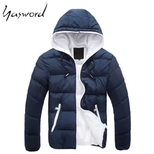 Yasword, Мужская парка, плотное пальто, зимние куртки, теплые зимние повседневные пальто, ветронепроницаемые, с капюшоном, с мехом, мужская верхняя одежда, с хлопковой подкладкой, пальто