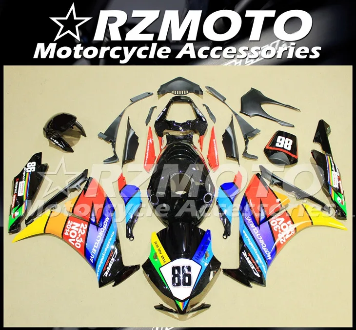 Новый комплект обтекателей для мотоцикла ABS подходит Honda CBR1000RR 2012 2013 2014 2015 2016 12 13 14