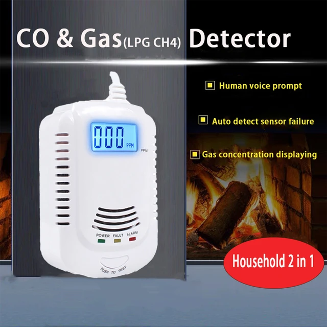 Natural Gas Detector, Plug-in Propane Natural Gas Leak Detector