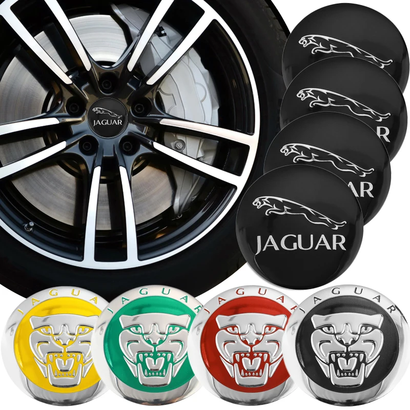 Наклейки с эмблемой Центральная втулка колеса автомобиля колпачков для Jaguar XEL XFL