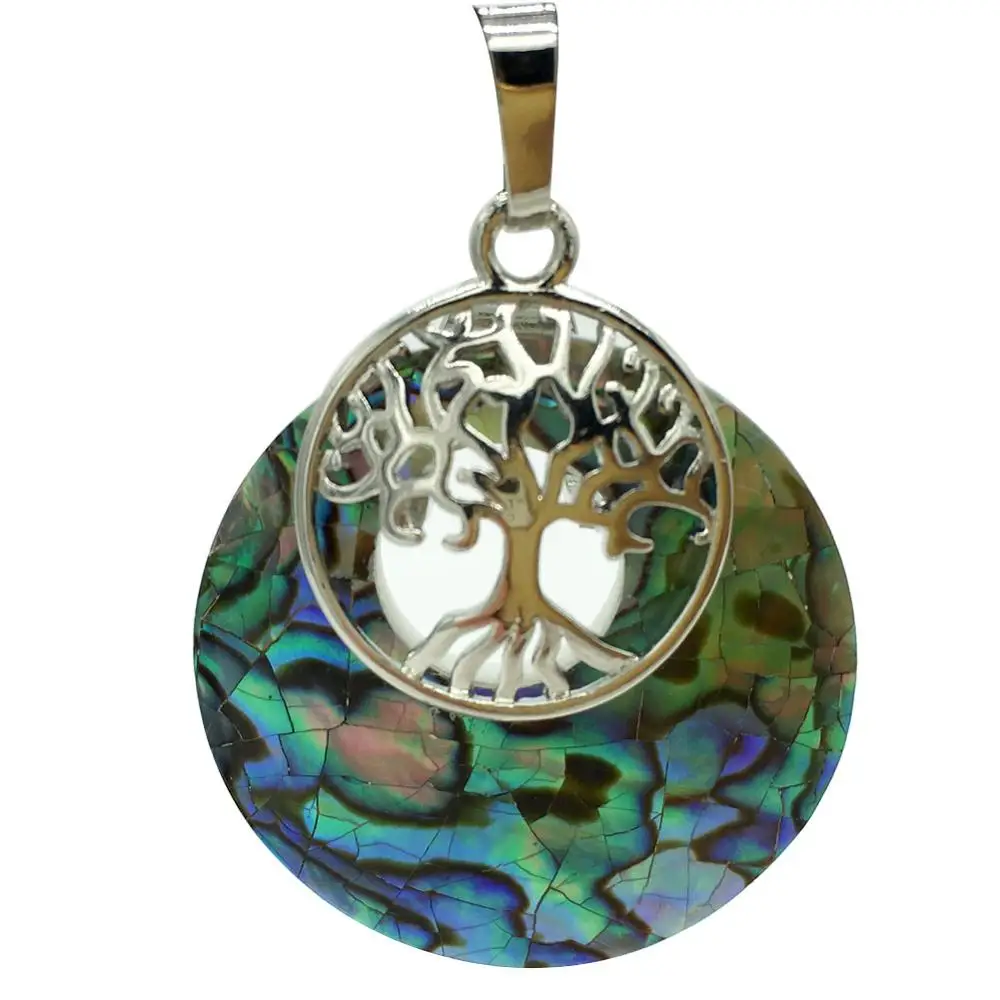 

Бесплатная доставка, модные ювелирные изделия из Новой Зеландии, овальный кулон в виде морской ракушки, бисер MC8559