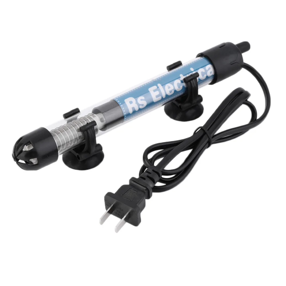 

NEW Hot 50w/100w/200w/300w Submersible Heater Heating Rod for Aquarium Glass Fish Tank Temperature Adjustment Drop Shipping