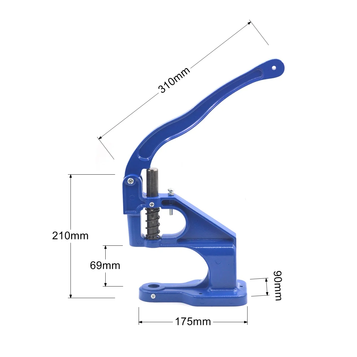 kalaso tecido de couro coberto botão molde imprensa da mão morrer conjunto molde ferramenta para artesanal diy botões acessórios de costura