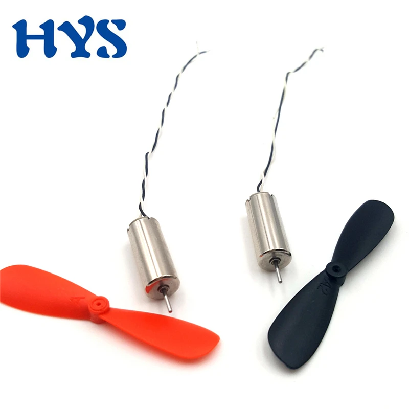 HYS 4 шт. мини серводвигатель переменного тока 3,7 V 56000 об/мин Micro "сделай сам", коррозийных свойствах, авиационные модели с пропеллерами DC1.5V-4.2V 3 V Небольшие Электродвигатели 716