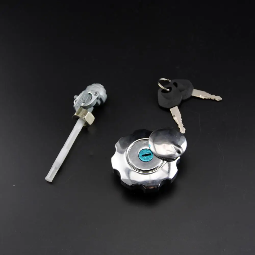 Universal Vintage Cafe Racer Fuel tank cap switch Key Seal SupportingFor HONDA CG125 XF125 CB100 CL100 SL100 CB125 SL125 XL125 |