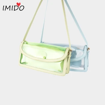 

Summer Transparent Bag luxury brand handbags Women Jelly Shoulder Bag Womens Messenger Crossbody Bags 2020 bolsa de hombro