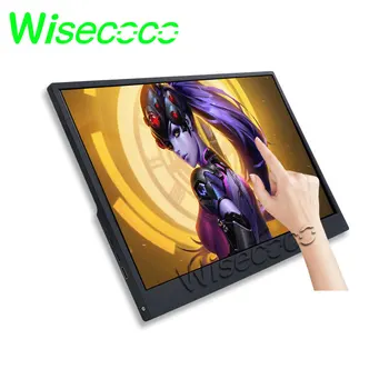 

Wisecoco HD IPS Portable Gaming Touch Screen Monitor PC For PS3 PS4 Macbook 15.6" 1920x1080 LCD USB C Computer Monitor