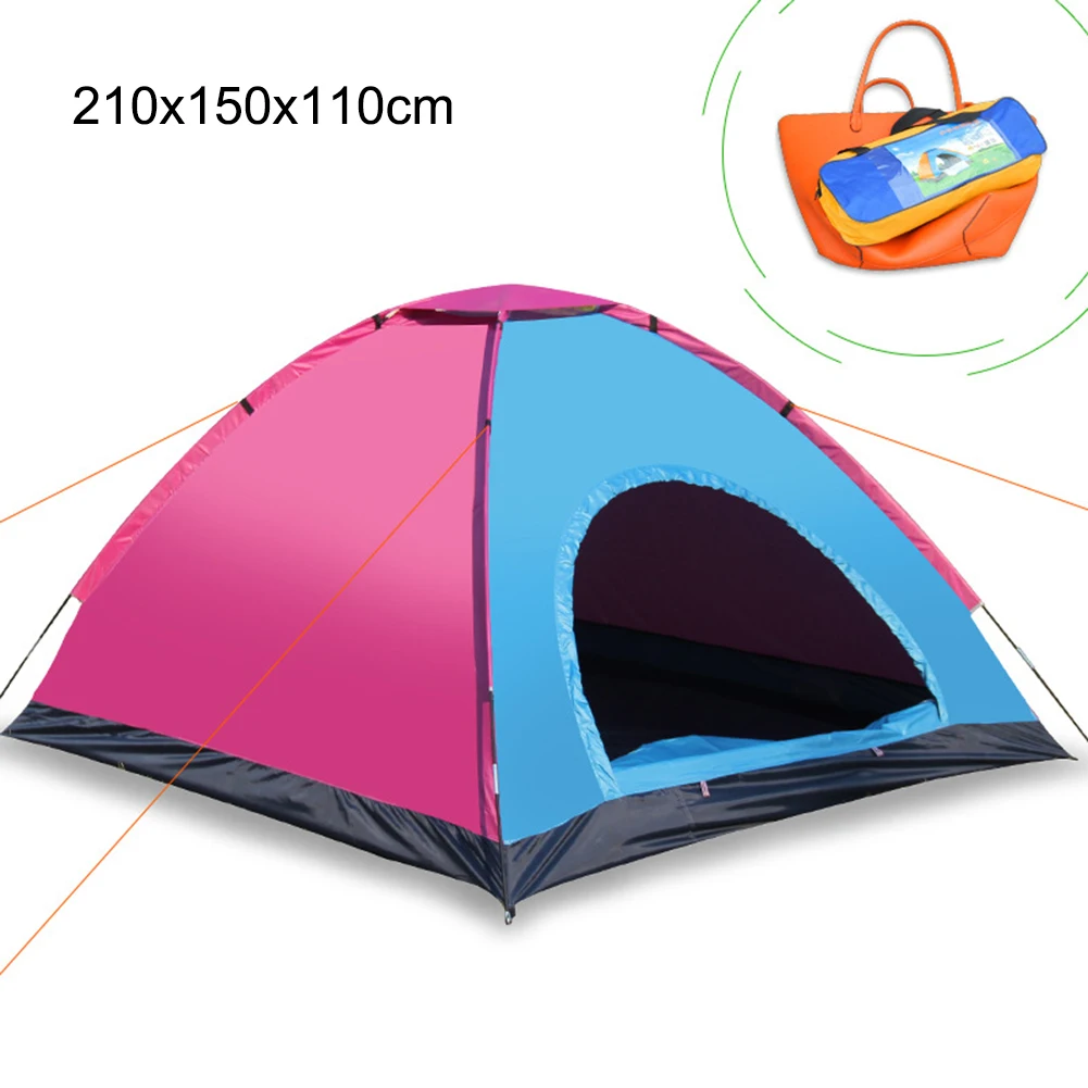 Pessoa ao ar Automáticas de Acampamento Barracas à Prova Tenda com Bolsa Tendas de Acampamento Livre Tendas Dwaterproof Água Praia Caminhadas Transporte 42*11*12cm Novo S26 2 9 de acampamento barracas à prova dwaterproof água