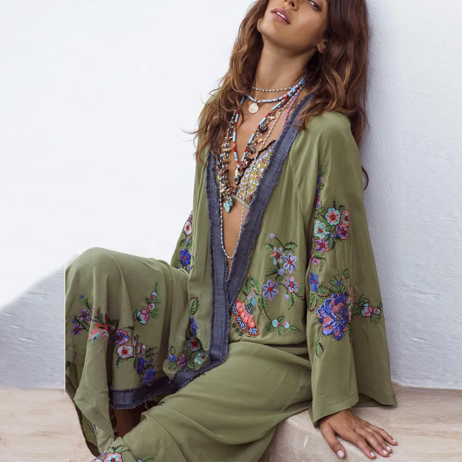 Long Cardigan Beach Bikini Cover 