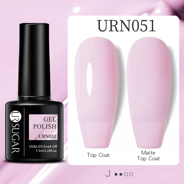 UR SUGAR 7.5ml Luminous Thermal Gel Nail Polish 2 In 1 Color Changing Glow in Dark Soak Off Manicuring UV Gel Nail Art Varnish URN051