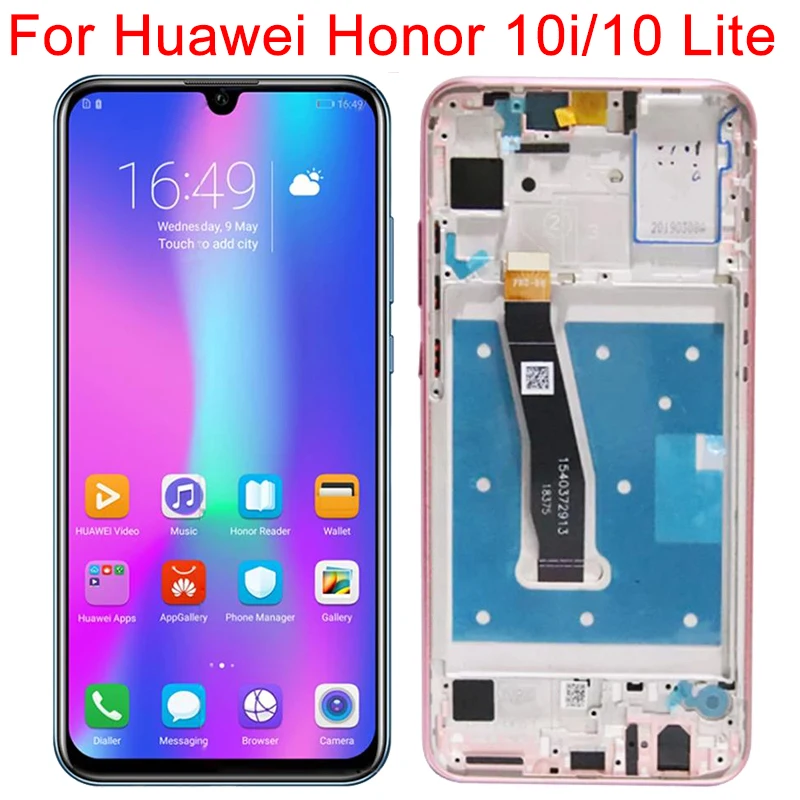 Hipócrita A fondo católico Original Honor 10 Lite Lcd For Huawei Honor 10i Display With Frame 6.21"  Hry-lx1t Hry-lx2 Lcd Touch Screen Digitizer Assembly - Mobile Phone Lcd  Screens - AliExpress