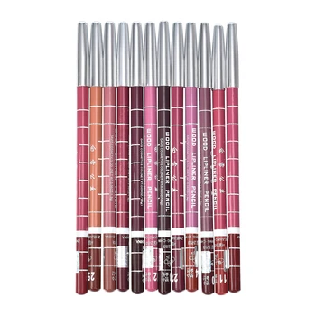 

12pcs/set 12 Color Cosmetics Makeup Pen Waterproof Eyebrow Eye Liner Lip Eyeliner Pencil