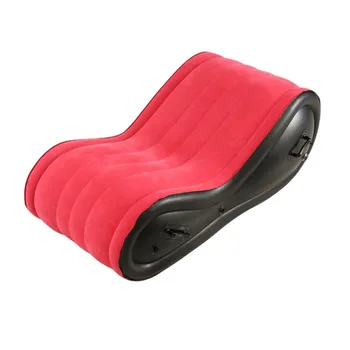 Modern Inflatable Air Sofa For Adult Couple Love Game Chair With 4 Handcuffs Beach Garden Outdoor Furniture Foldable 1