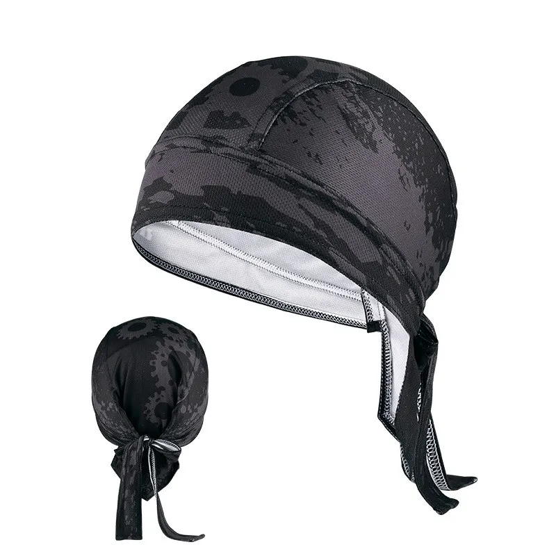 Bicycle Cycling Sport Multifunctional Pirate Cap Bandana Anti-Sweat UV Headwear Men Women Hats Soft Comfortable Outdoor Headband | Спорт и