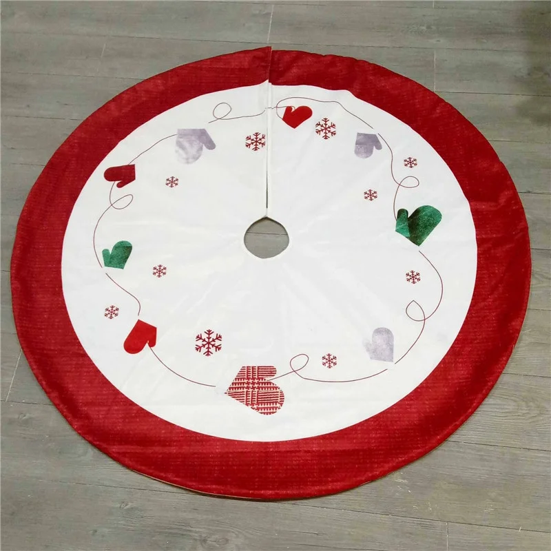 120cm tree skirts T Новинка, искусственные настольные мини елочные украшения, Рождественская елка 20 см, Новогоднее украшение стола, миниатюрное дерево, 1 шт - Цвет: 120cm tree skirts T