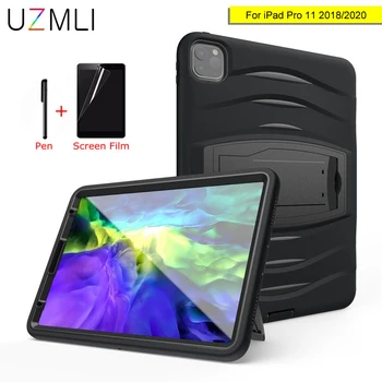 

For iPad Pro 11 2018 2020 Armor Heavy Duty Full Body Rugged Case For iPad 11 inch Military Shockproof KickStand Cover+Gifts