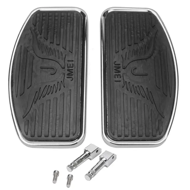 Recambio Motocicleta Custom Reposapiés Para Honda Shadow VT 750/400 - Accesorios De Moto Compatibles Con Modelos 1997-2003, Cómodos Y Resistentes Pedales Shadow Ace 97-03