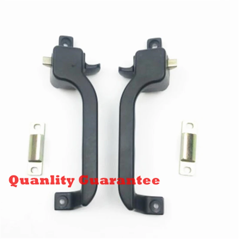 

2piece Excavator accessories Yuchai 60 / 85 / 135-8 / 35 / 50 / 55 front windshield lock / front window latch armrest lock