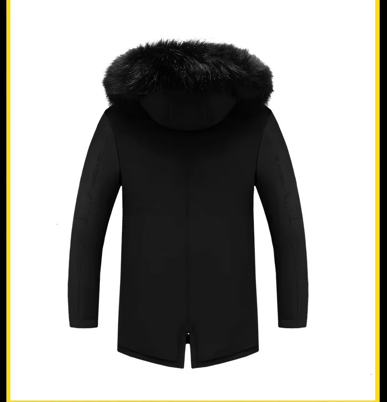 Европейский размер 2XL, зимняя куртка, пальто для мужчин, толстые теплые парки, Новая повседневная мужская куртка, теплая одежда,-30 градусов, верхняя одежда для мужчин, Новинка