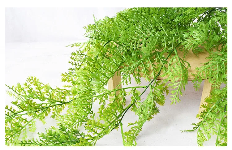 5 вилок искусственный Maidenhair папоротник имитация зеленых персидских папоротников искусственные листья из ротанга домашний сад свадебные украшения