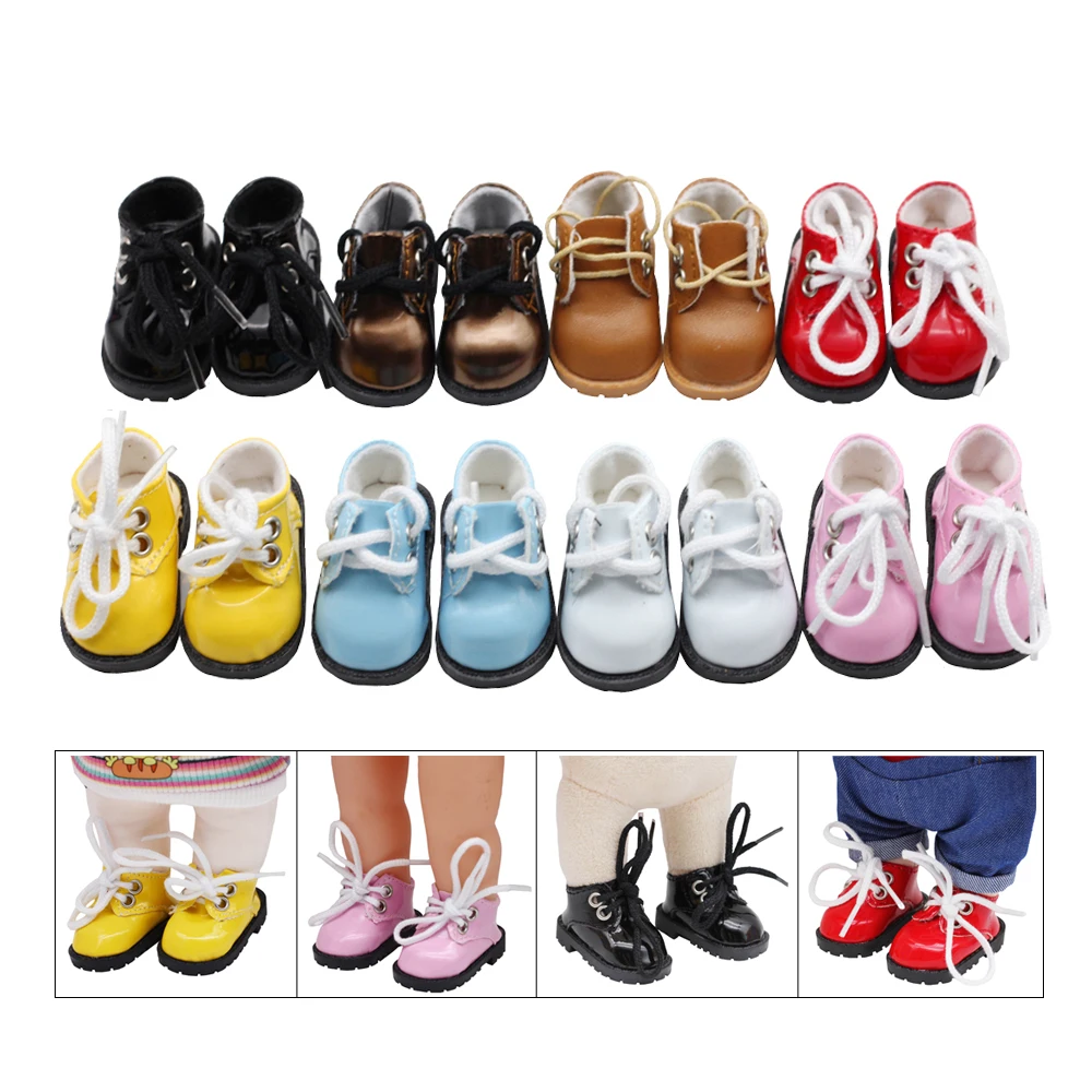 Doll Shoes Doll Accessories 5.5*2.5cm Doll Shoes for 14.5 Inch American Girl Dolls