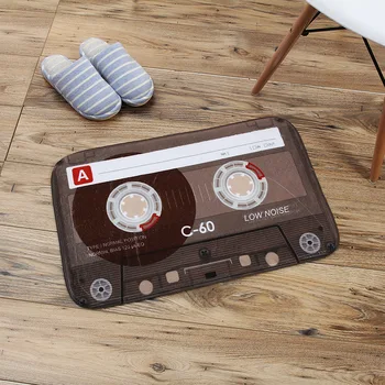 

Nostalgic complex wind tape kitchen strip room bedside carpet creative floor mat non-slip cartoon floor mat