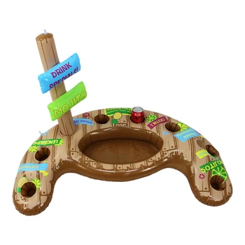 

Floating Portable Summer Party PVC Food Storage Kids Toy Beach Watertop Inflatable Ice Bar Beer Drinking Cooling Swimming Pool
