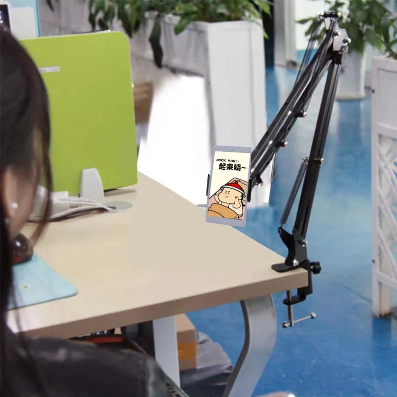  Universal Cell Phone Holder Flexible Long Arm Mobile Phone Support Clamp Stand Bed Desktop Mount Br