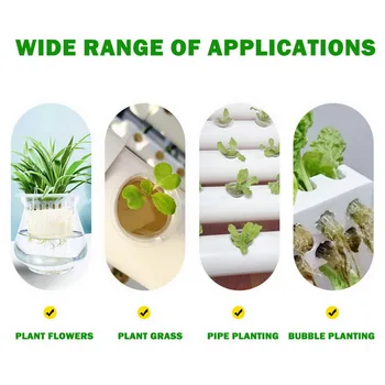 

50pcs / set Nursery Seed Sponge Plants Germination Sponges Soilless Cultivation Tools Soilless Hydroponic Gardening Tools