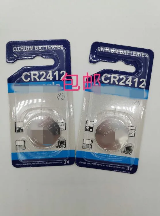 2 шт. CR2412 3 В литиевая монета часы брелок Аккумулятор для swatch LEXUS Автомобильный