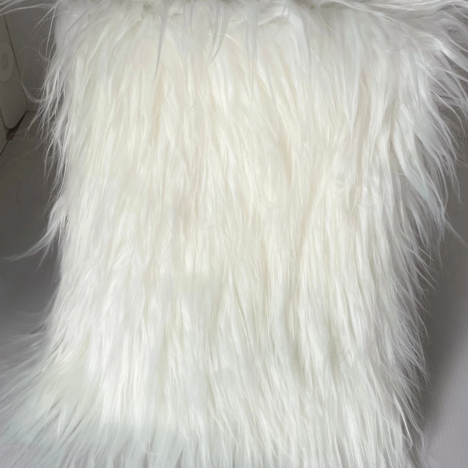 10cm Long Faux Fur Fabric Patchwork Sewing Material Plush Toy Beard Hair Diy Handmade Counter Carpet Cosplay Fabric 25x45cm