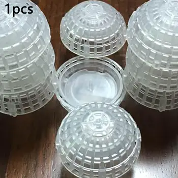

1PCS Aquarium Fish Tank Media Moss Ball Decor Landscaping Floating For Aquarium Plants Ball Decoration Suspended Holder Q0I4