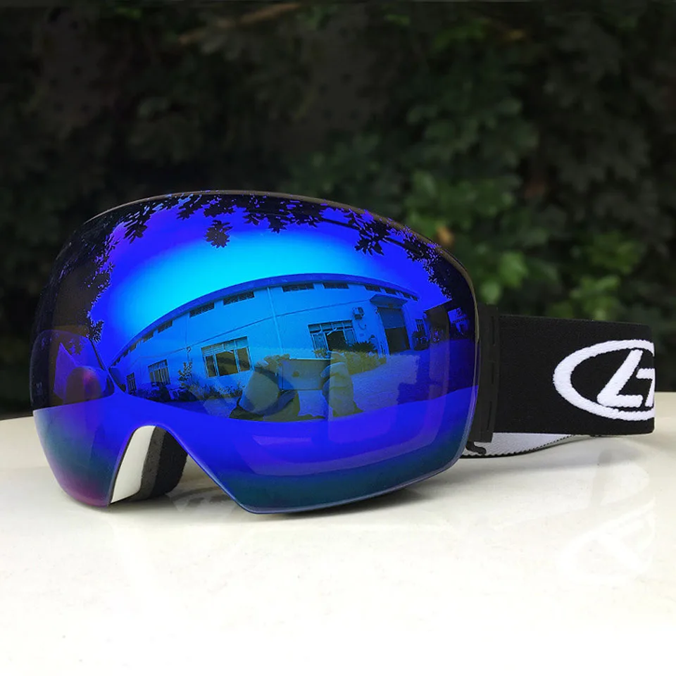 Ski Goggles Double Layers UV Anti-fog Big Ski Mask Glasses Skiing Snow Snowboard Goggles Men Women Ski Eyewear