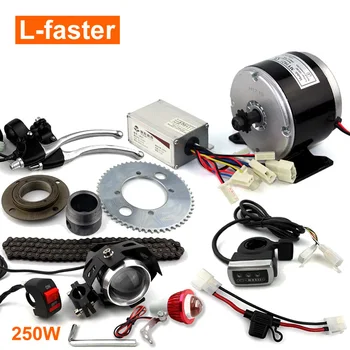 

24V 250W Electric Small Wheel Vehicle Conversion Kit Child Karting Electric Motor Kit Gearless Motor With Controller
