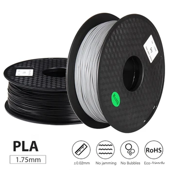 

High Quality PLA 3D Printer Filament 1.75mm 0.5 kg/Roll Plastic Printing Material 2 Colors 9 Option