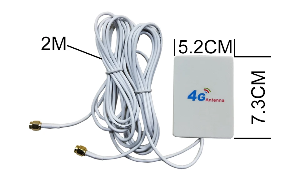 Wifi антенна antena 4g усилитель сигнала сотовой сети автомобильный пункт модем sma 3g hf телефон longo alcance сигнал маршрутизатор Lte gsm Wi-Fi carro