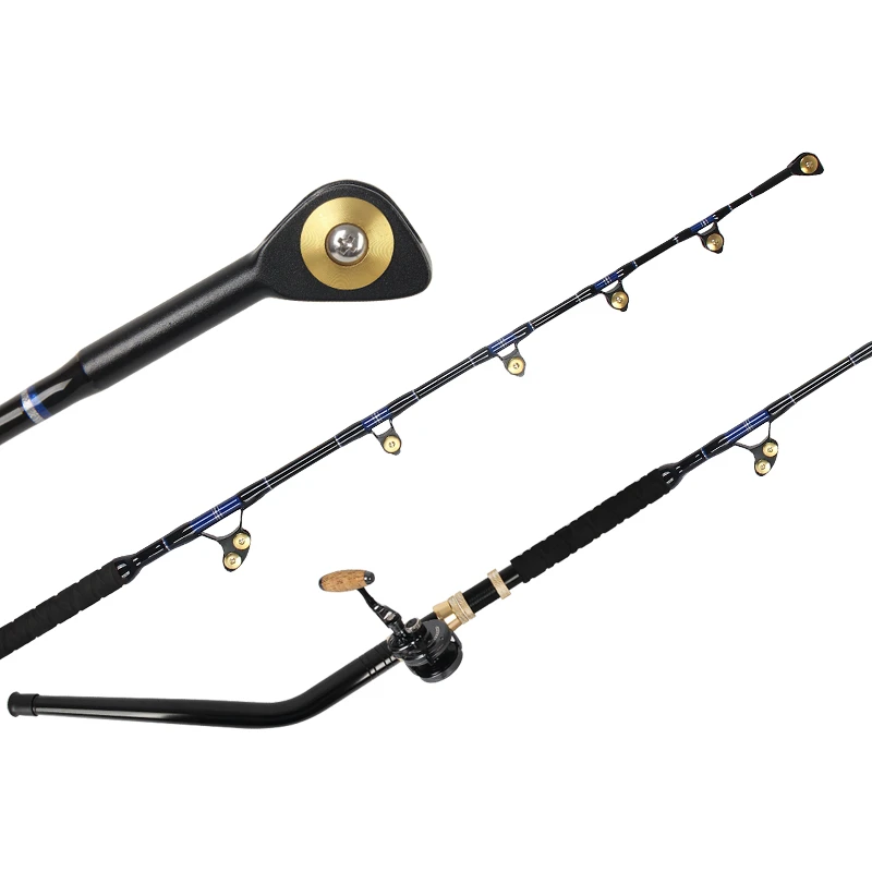 Deep Sea Fishing Rod EL 6' 50 80lbs 80 130lbs Match Fishing Rod Alu