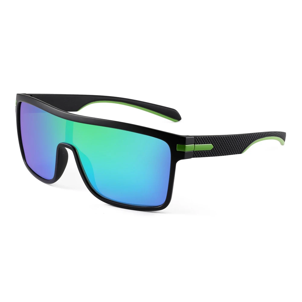 Mode übergroße Sonnenbrille Männer Frauen Marke Designer Fahren Goggle Shield_voghion.com