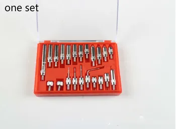 

1 set of dial gauge pen tip CNC tool bar accessories test indicator thread tip M3X0.5 for machine tool lathe industry