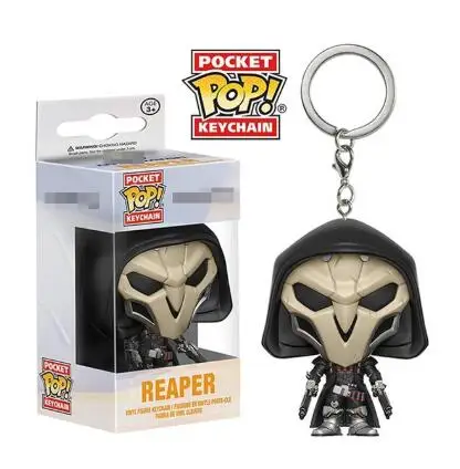 Reaper Funko поп-брелок Marvel Мстители Ститч Бэтмен Боб Росс Джейсон, Фредди отряд самоубийц История игрушек Рик Морти Игра престолов игрушки - Цвет: Reaper