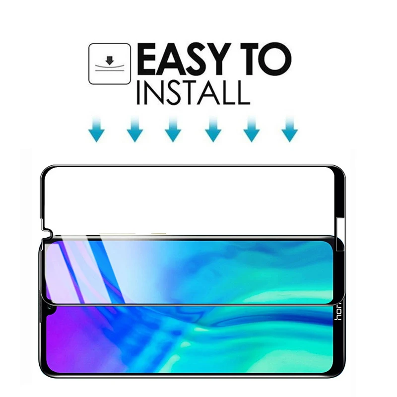 3 шт полное покрытие, защитное закаленное стекло для huawei Y5 Y6 Y7 Pro Y9 Prime Y 5 6 7, Защитное стекло для экрана