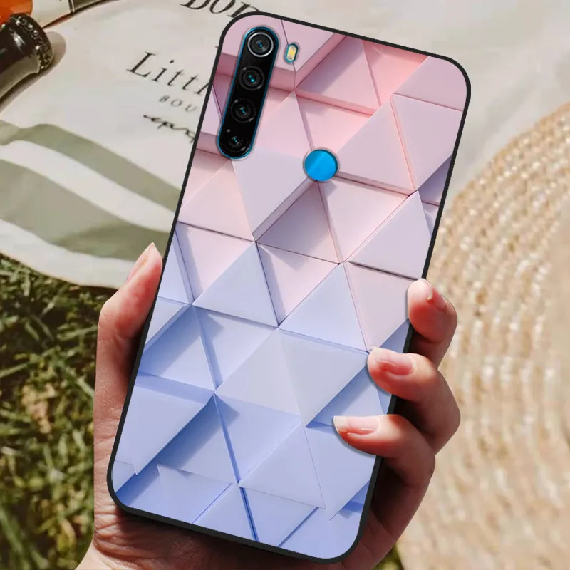 For Xiaomi Redmi Note 8 2021 / 8T Back Cover Silicone Phone Case For Redmi Note 8T Note8T 8 T Funda Note8 Pro Coque Bumper Shell wallet cases Cases & Covers