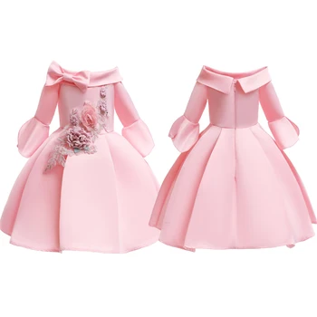 

New style Casual Girls Dress For Wedding and Party Dress Children Costume Kids Dresses For Girls Princess Dress Vestido