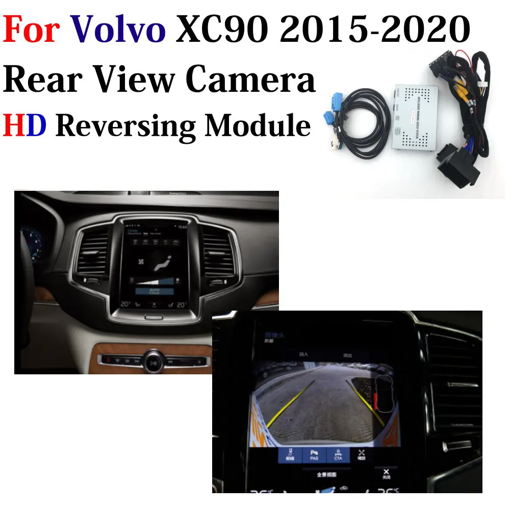 

Original Display Update Camera Decoder Module For Volvo XC90 2015~2020 Original Monitor Reverse Parking Camera AUTO OBD CAM DVR